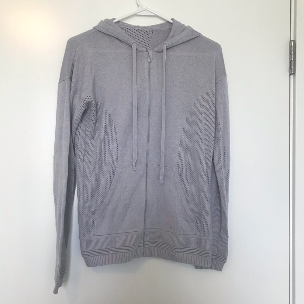 LULULEMON Lavender Zipup Sweater